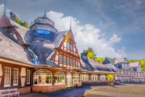 Das Kurmittelhaus im Kurpark Bad Münster wurde 1910/11 erbaut.