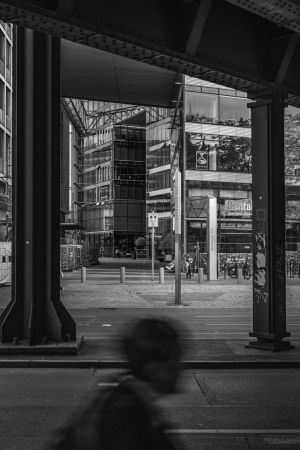 Straßenszene in Berlin