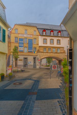 Blick auf die ehemalige Mühle Thress.